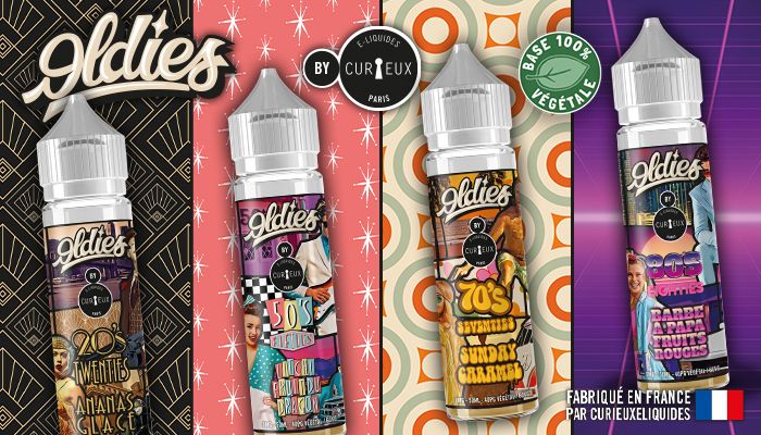 Edition Oldies by Curieux ELIQUIDES
